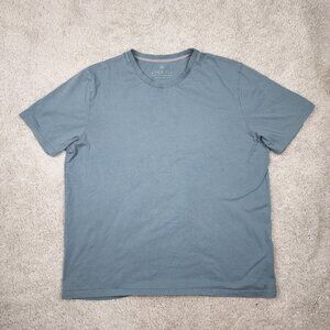 Free Fly Shirt Mens Size  XL Blue Performance Bamboo Crew Neck Pocket T Shirt